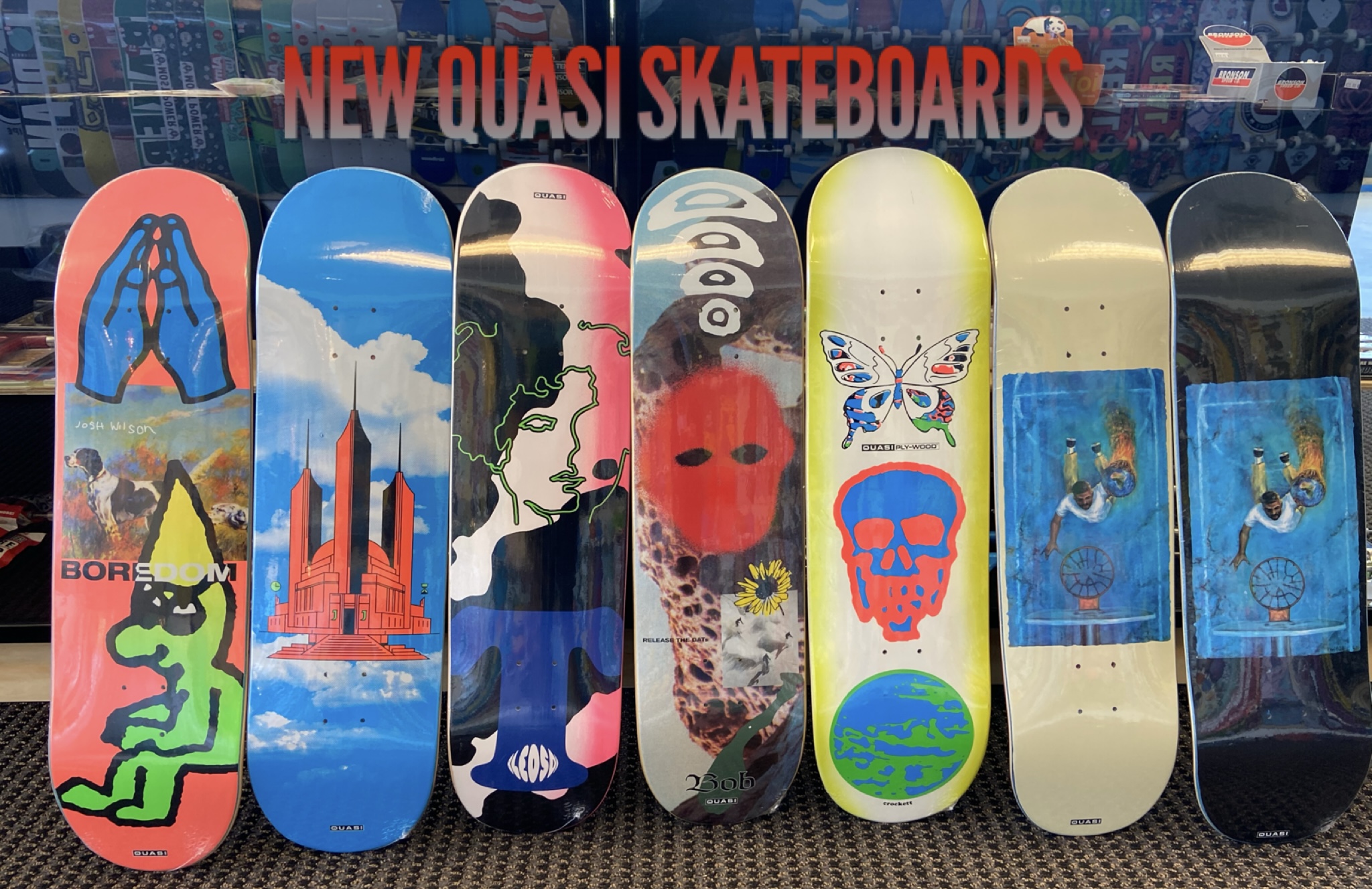 NEW QUASI SKATEBOARDS - Skate The Foundry